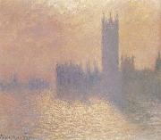 Claude Monet Houses of Parliament,London,Stormy Sky USA oil painting artist